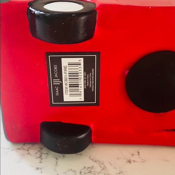 Isaac Jacobs Fire Truck Coin Bank - Picture 15 of 16